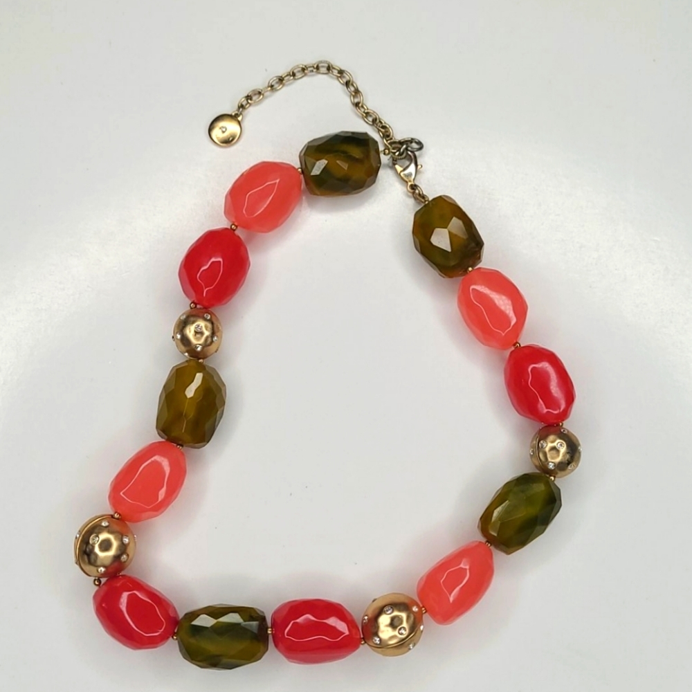 Beaded Statement Necklace